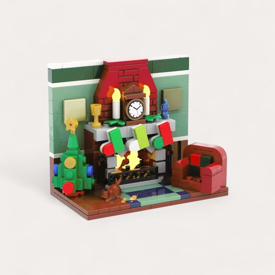 Montessori-Weihnachtsbauklötze