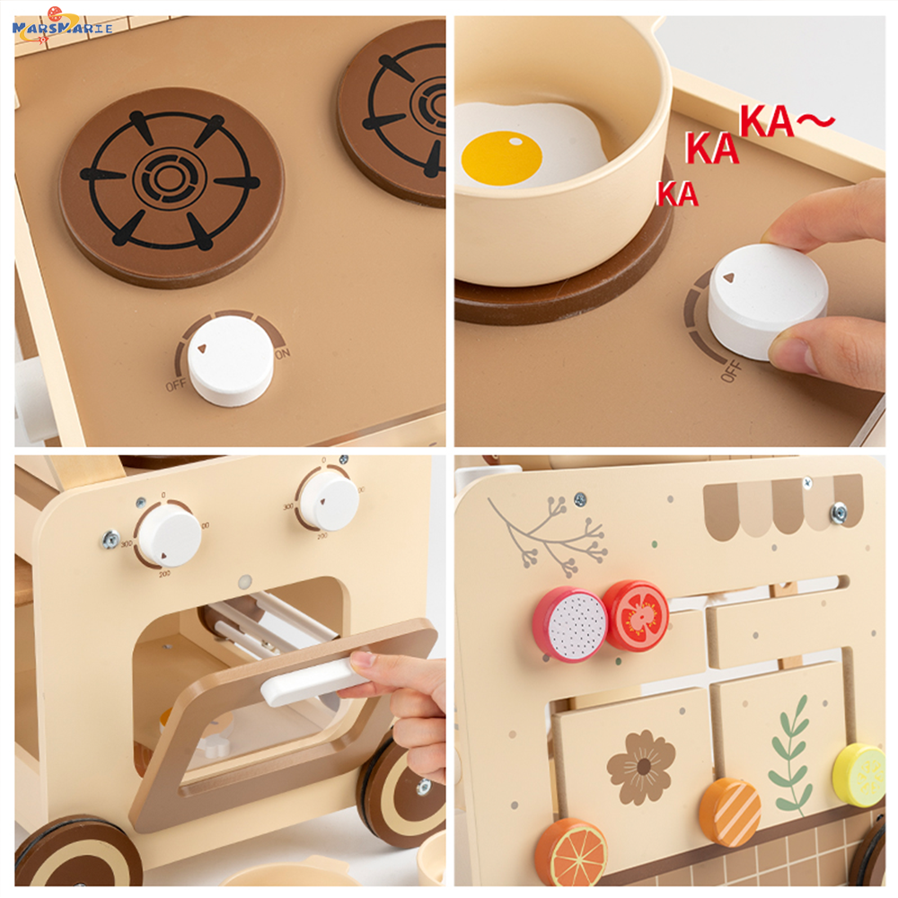 Montessori-Küchenwagen