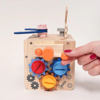 Montessori-Werkstatt aus Holz