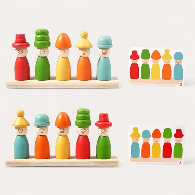 Montessori-Sortierspielzeug