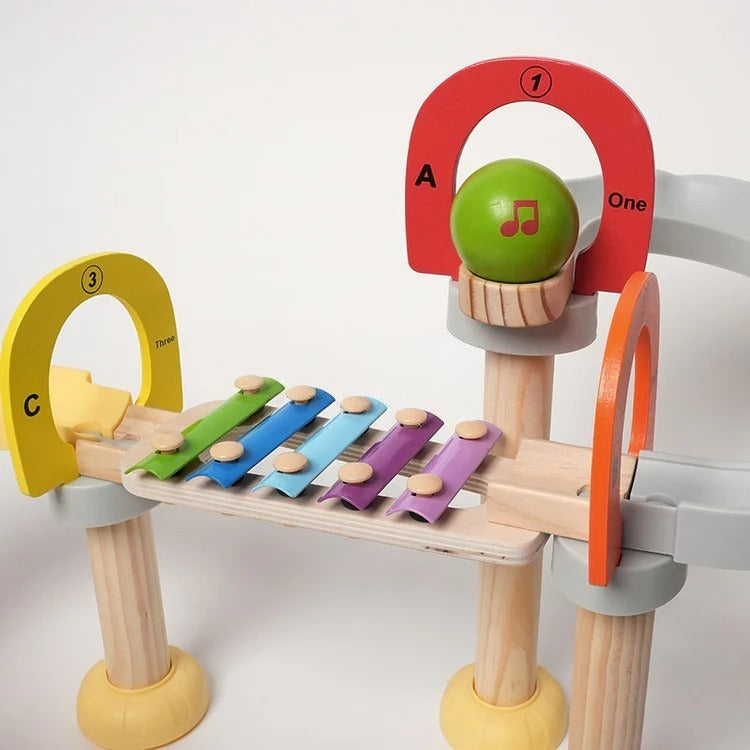 Montessori-Musik-Kugelbahn