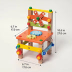 Ein lustiger Montessori-Stuhl zum Selberbauen