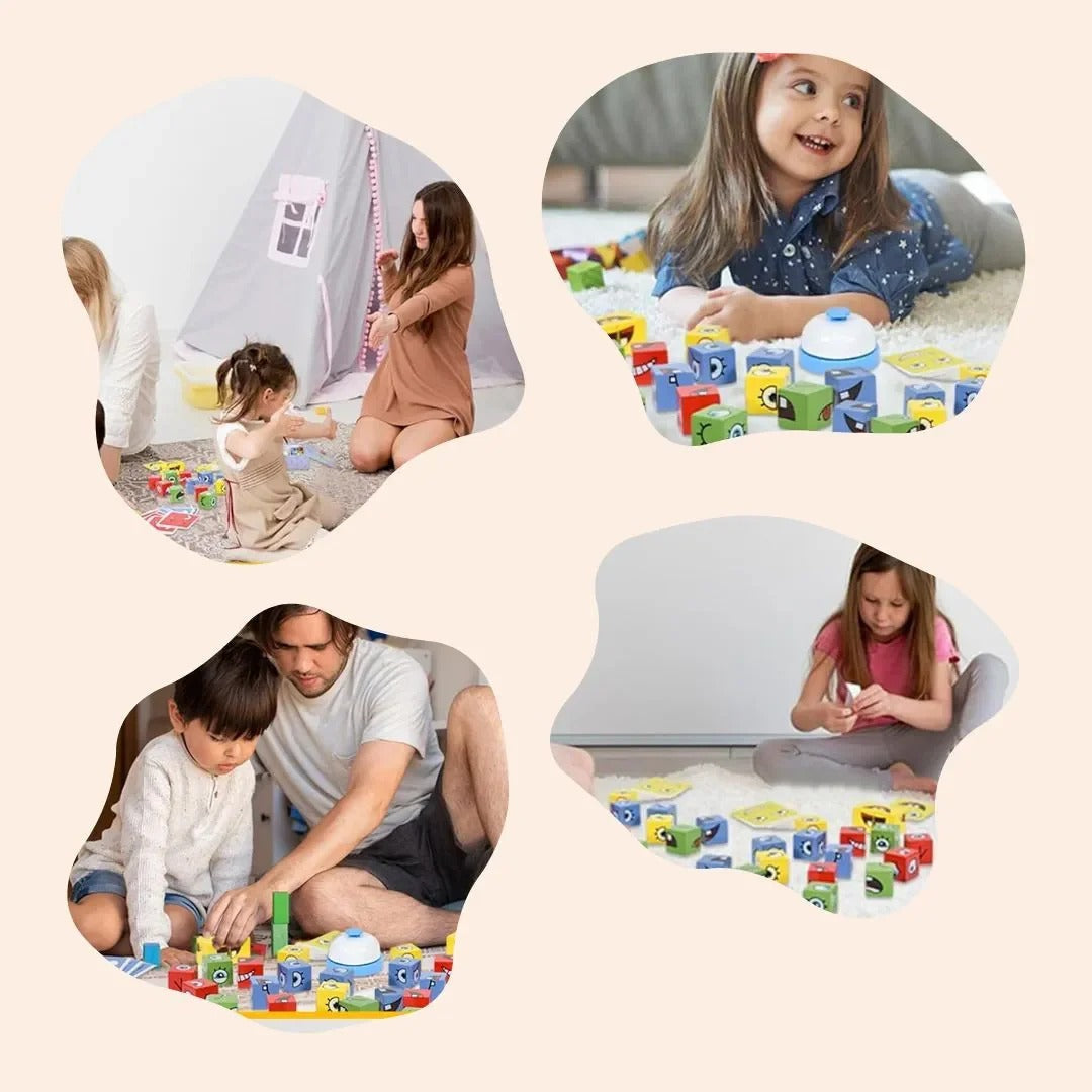 Montessori-Puzzle zur Sprachförderung für Kleinkinder