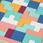 Tetris Montessori aus Holz