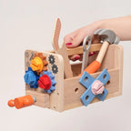 Montessori-Werkstatt aus Holz