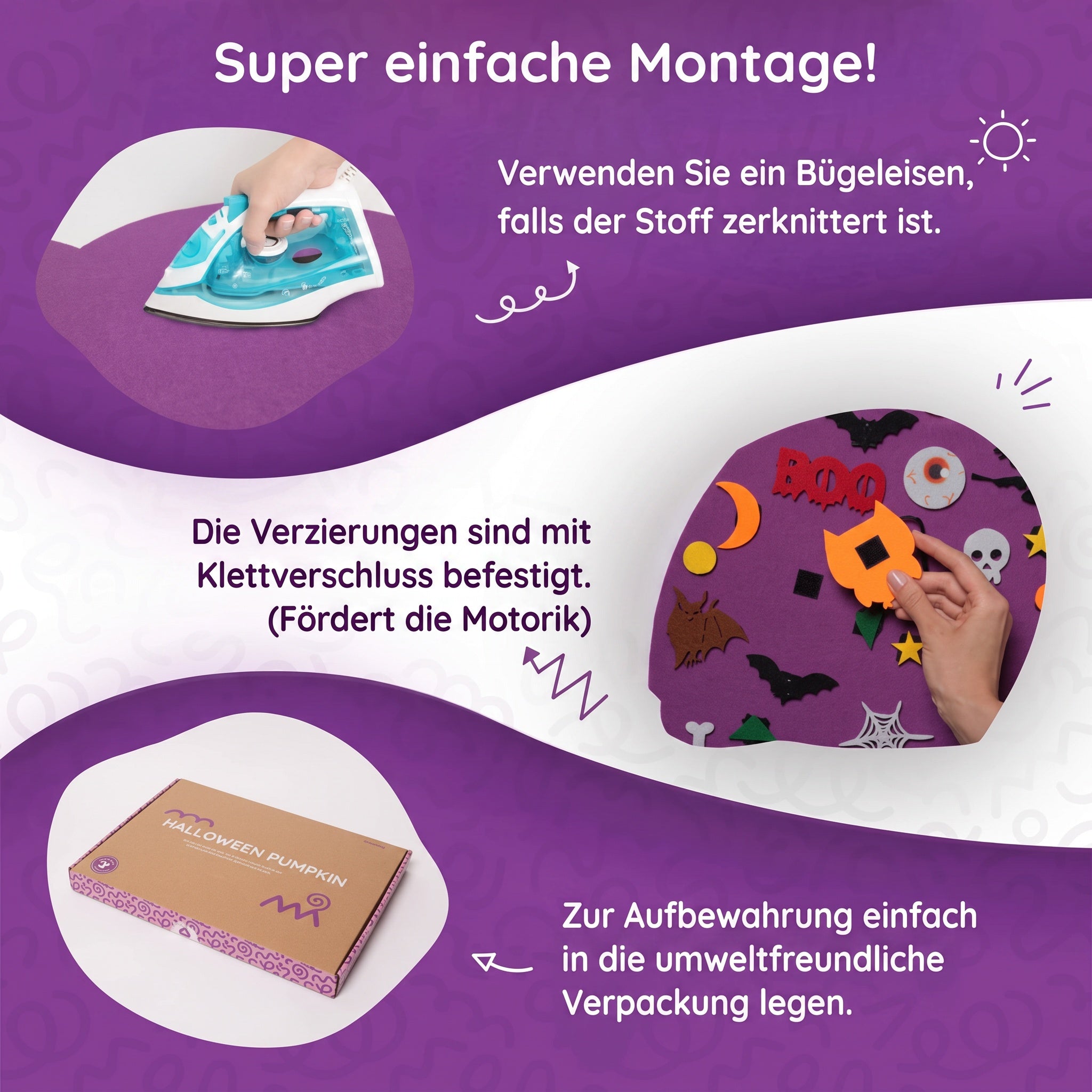 Montessori-Halloween-Kürbis