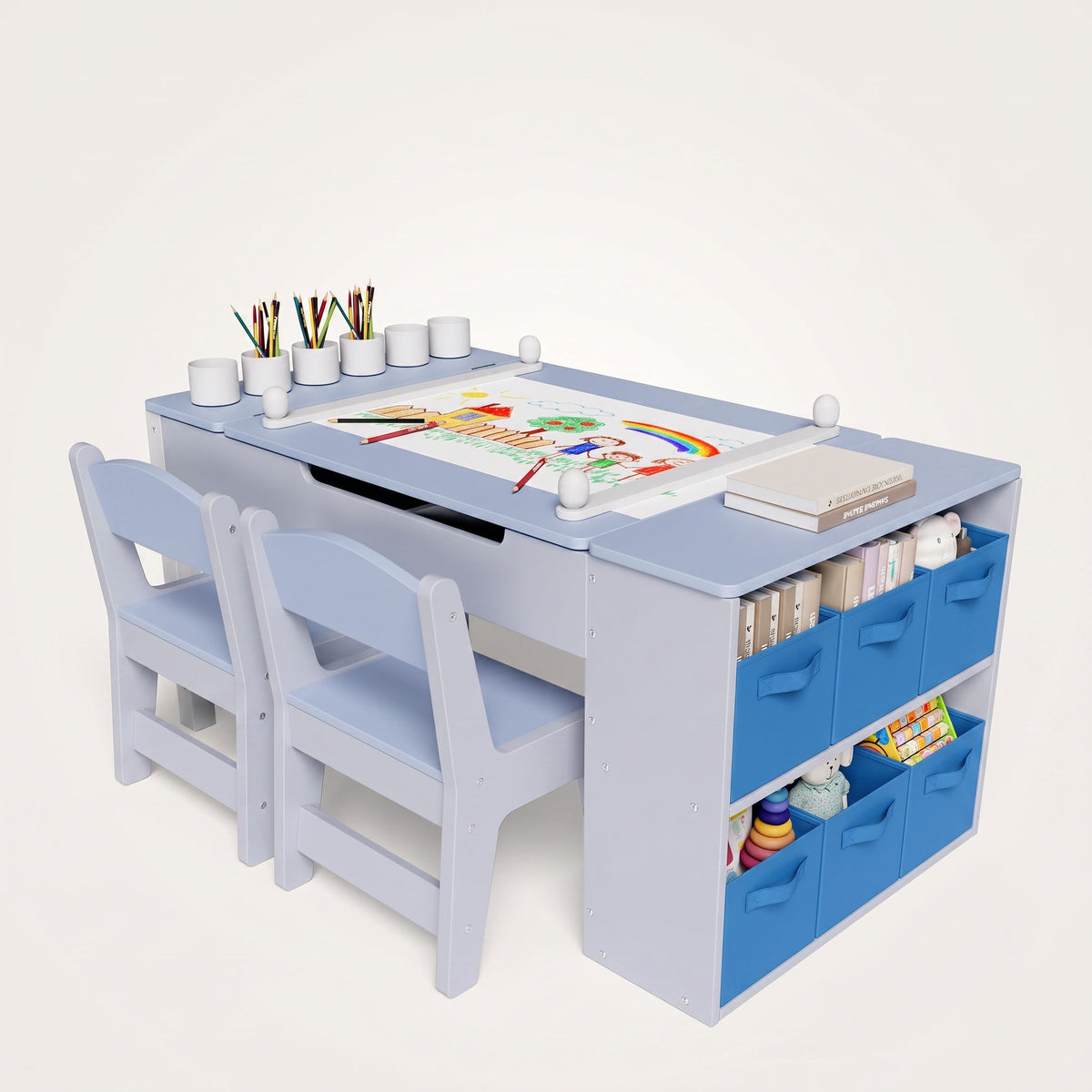 Montessori-Aktivitäten-Tisch