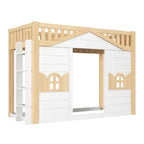 Hochbett, anpassbar, mit Fenstern 90x200 Lilla Kids
