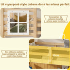 Etagenbett mit Rutsche und Treppe 90x190 Lilla Kids