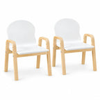 Set aus 2 verstellbaren Kinderstühlen mit Armlehnen Lilla Kids