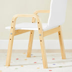 Set aus 2 verstellbaren Kinderstühlen mit Armlehnen Lilla Kids