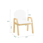 Set aus 2 verstellbaren Kinderstühlen mit Armlehnen Lilla Kids