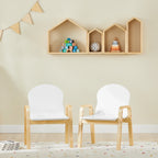 Set aus 2 verstellbaren Kinderstühlen mit Armlehnen Lilla Kids