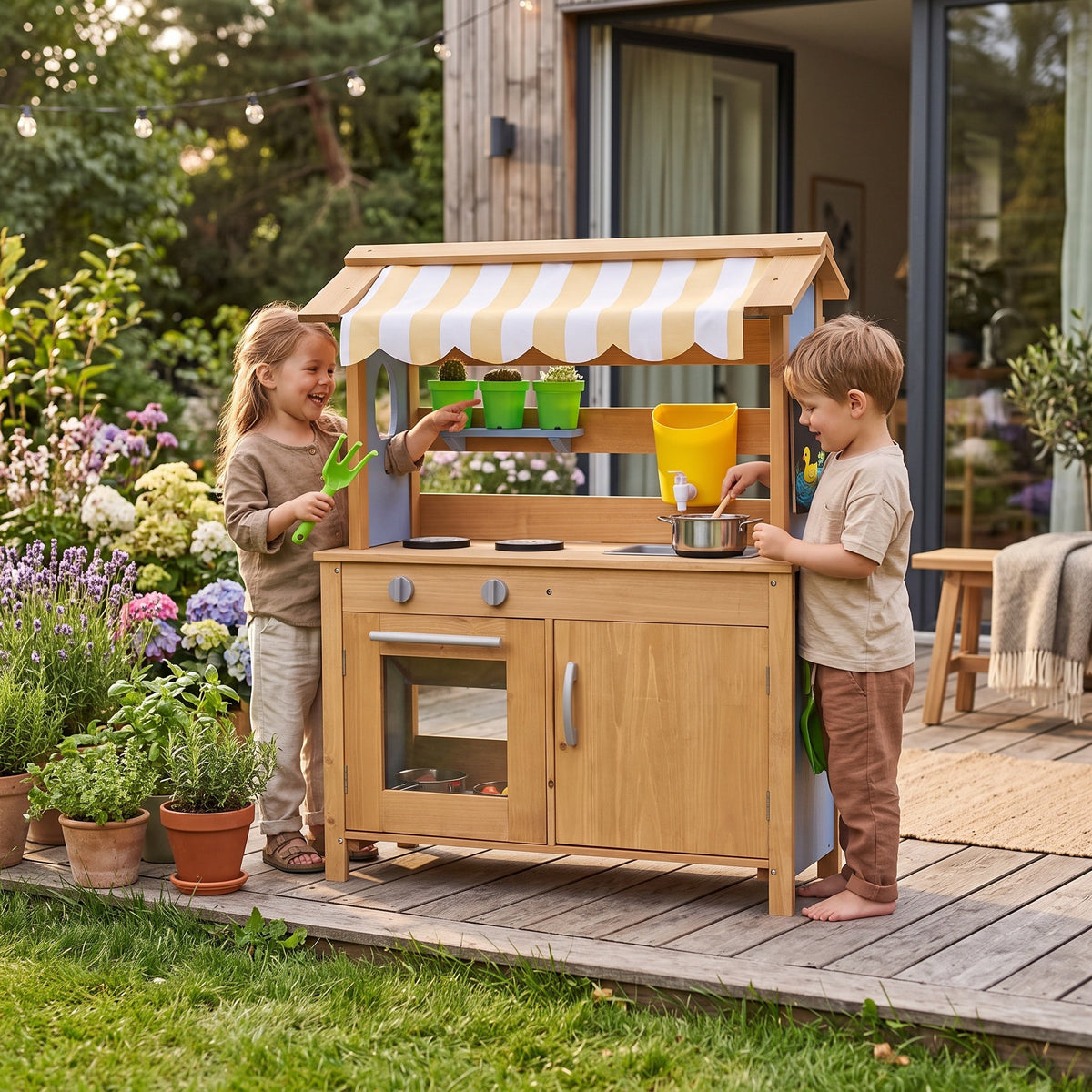 Montessori-Gartenküche
