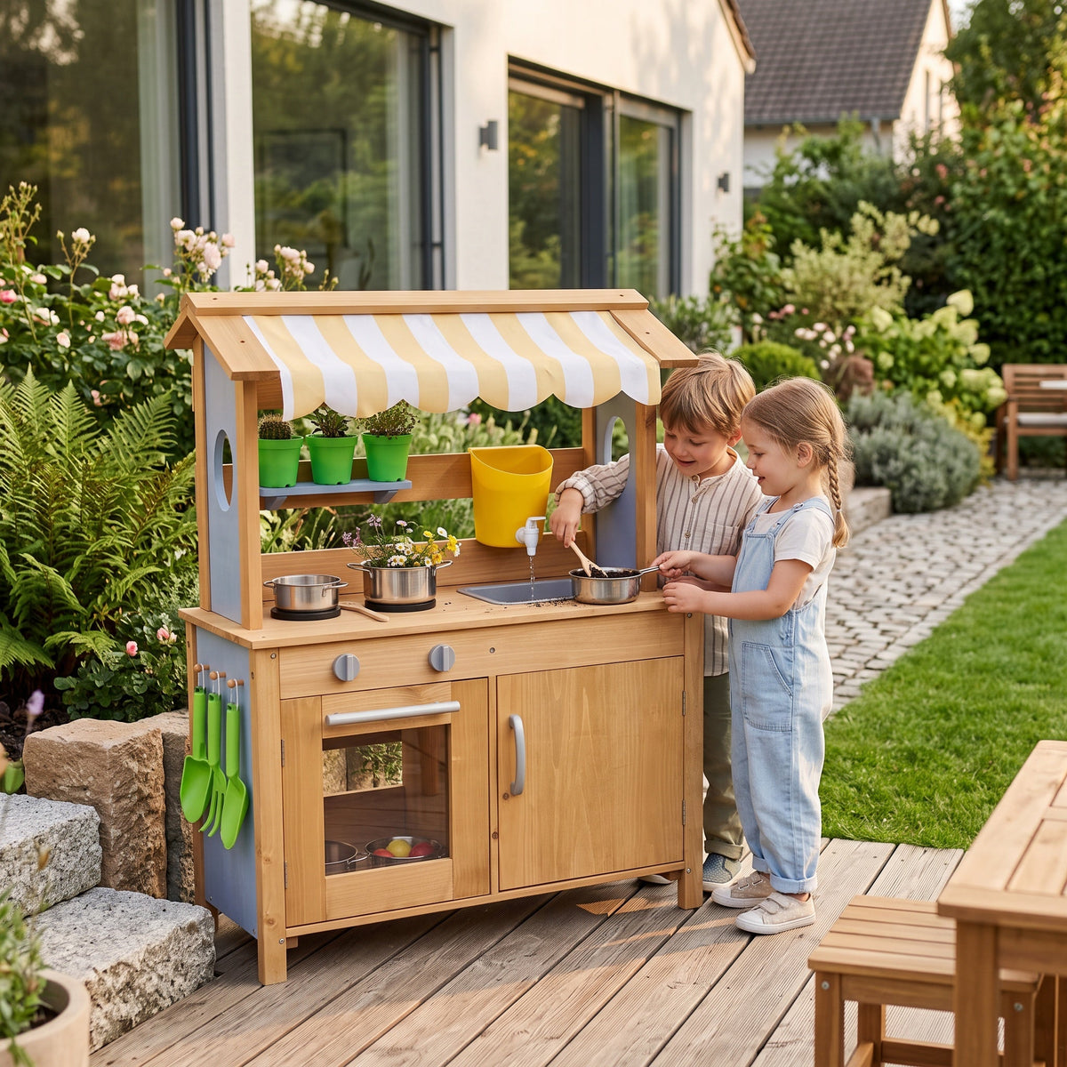 Montessori-Gartenküche