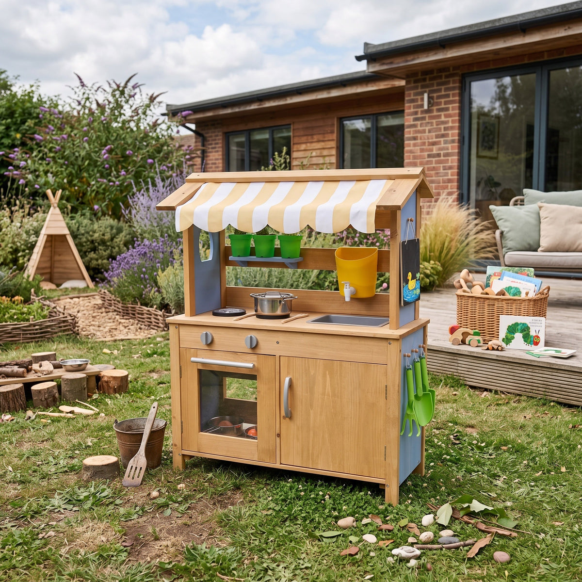 Montessori-Gartenküche
