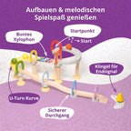 Montessori-Musik-Kugelbahn