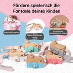 Montessori-Kamera aus Holz