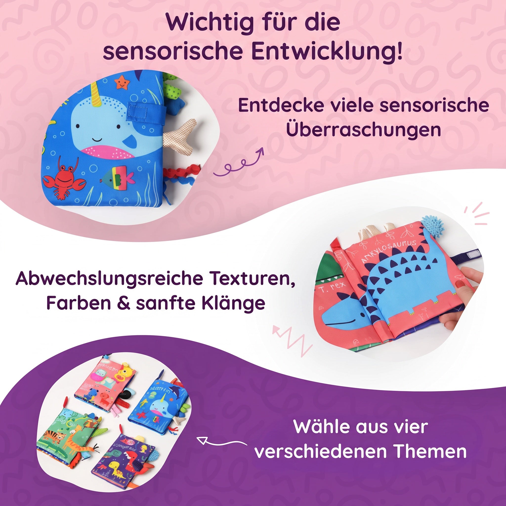 Montessori-Pappbilderbuch für Babys