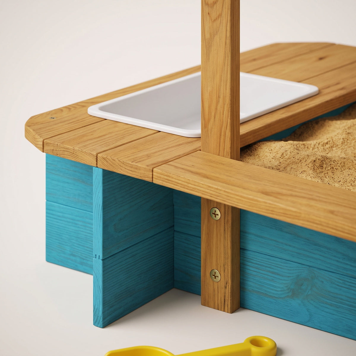 Montessori-Sandkasten mit Dach