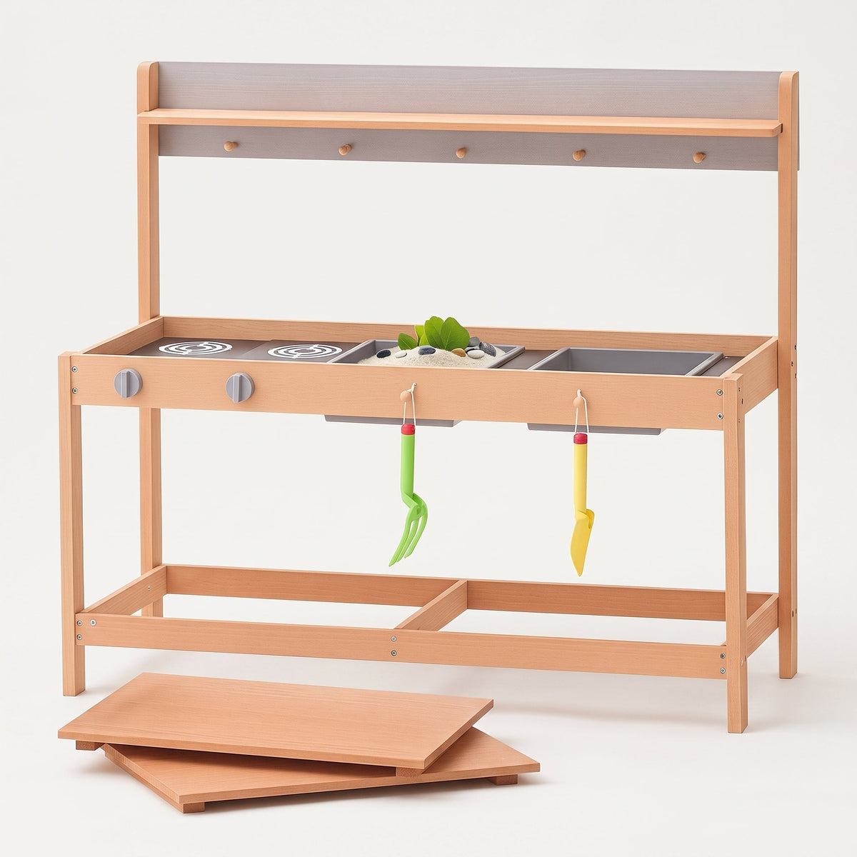 Montessori-Küche im Freien