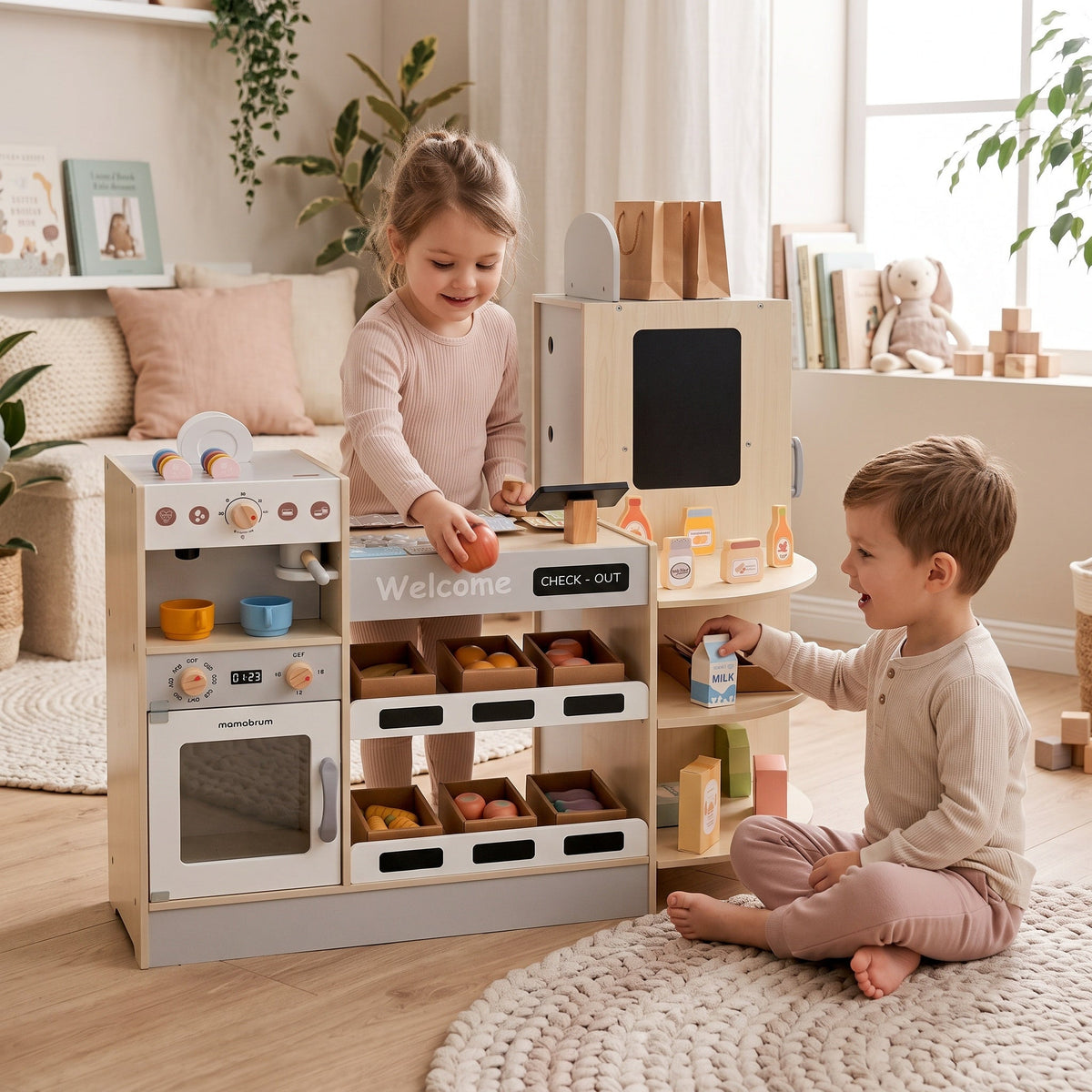 Montessori-Lebensmittelgeschäft